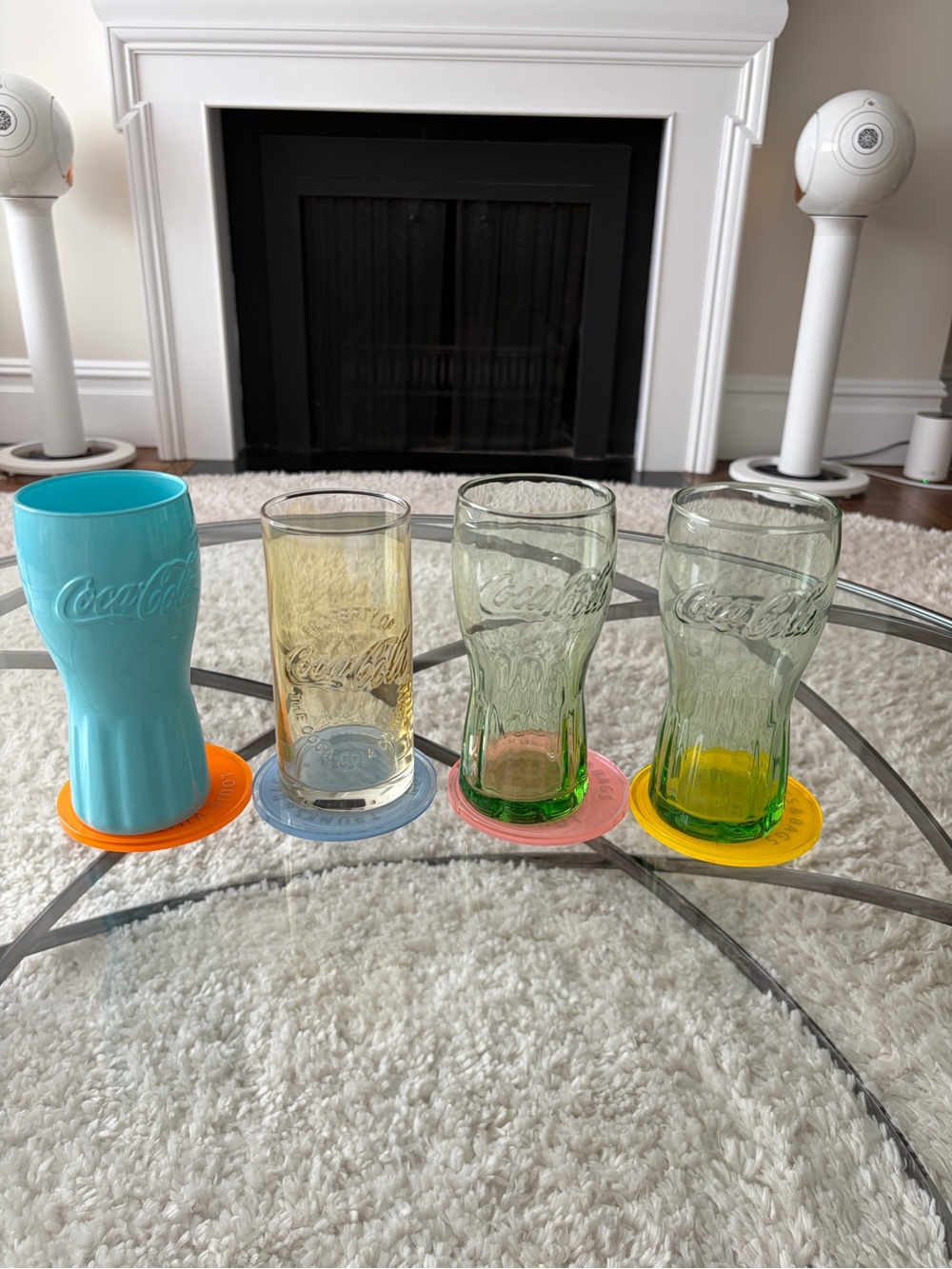 McDonald's Germany Coca-Cola glasses
